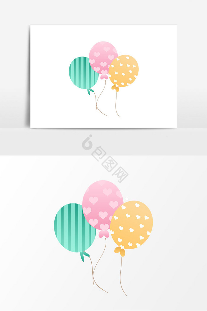 气球装饰漂浮图片