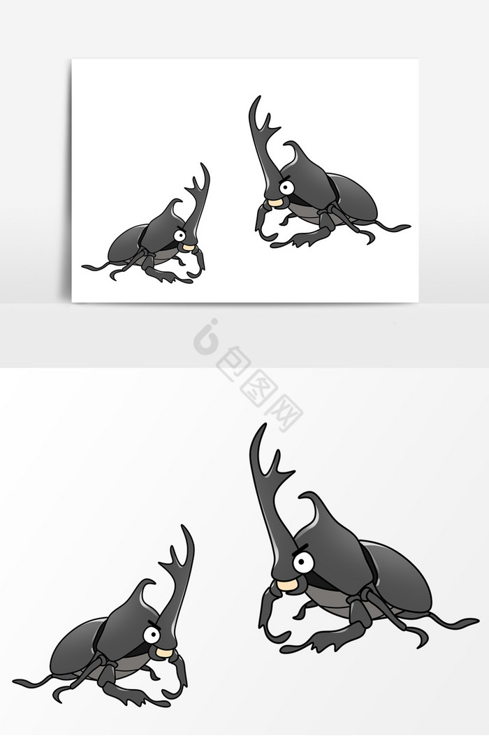 大暑昆虫独角仙