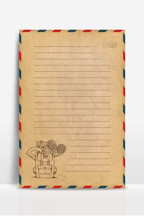 文艺书包素描纸张信纸信笺