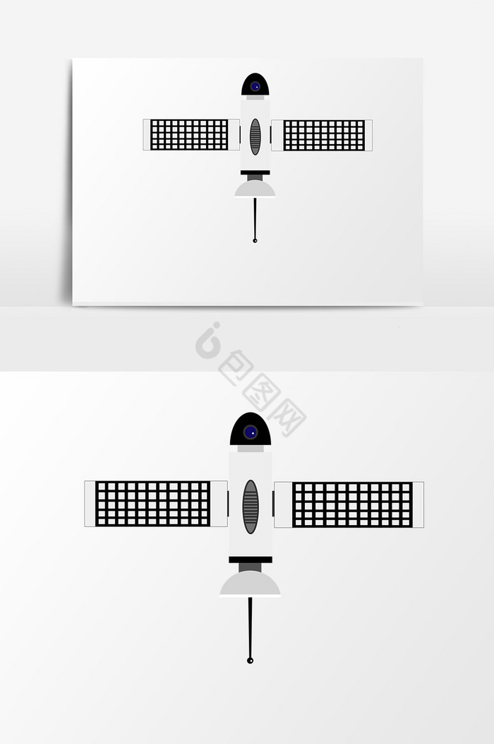 卫星黑白格子图片