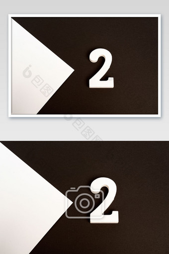 黑白极致数字二2片