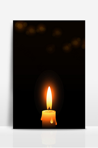 蜡烛烛光祷告祈福地震背景图片