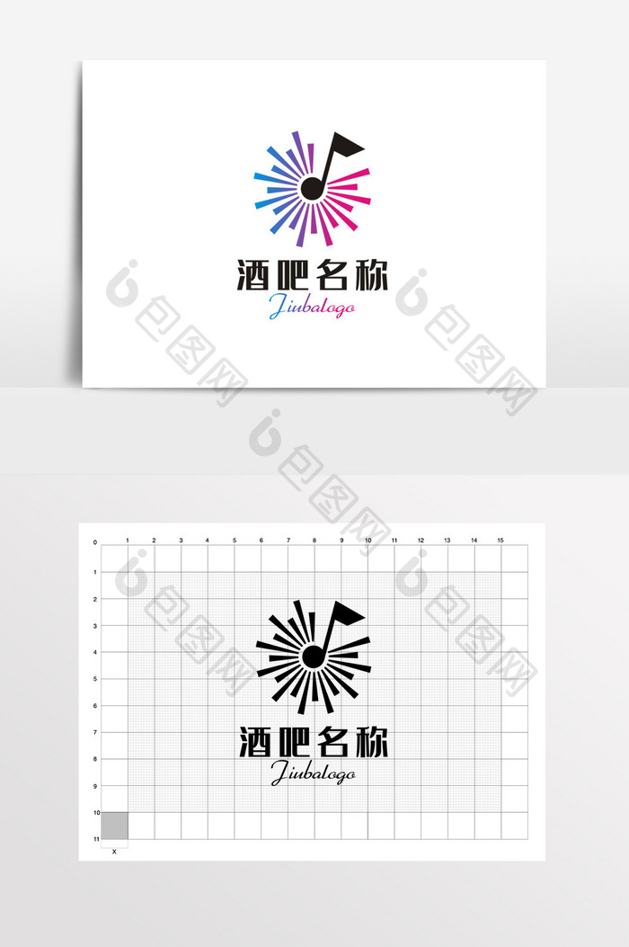 歌厅KTV酒吧夜店LOGO标志VI