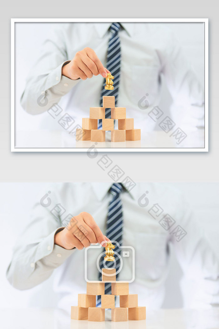 商务人士国际象棋商业金融图片