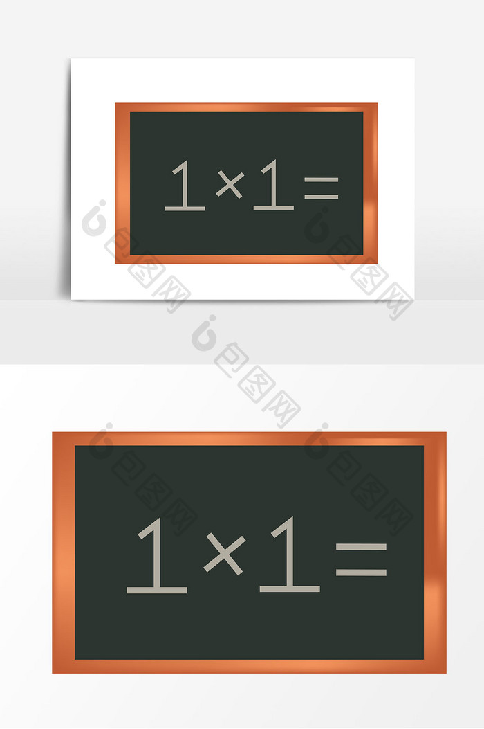 卡通教学用具矢量元素