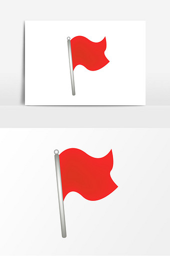 旗帜cdr图片素材