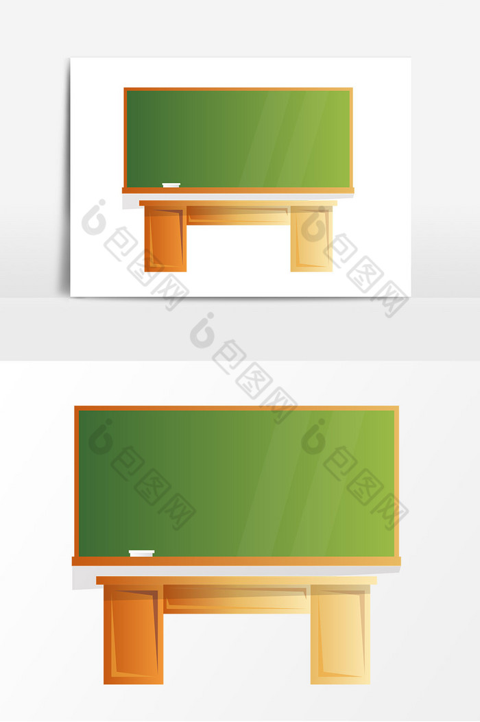 质感拟真教室黑板讲台图片图片