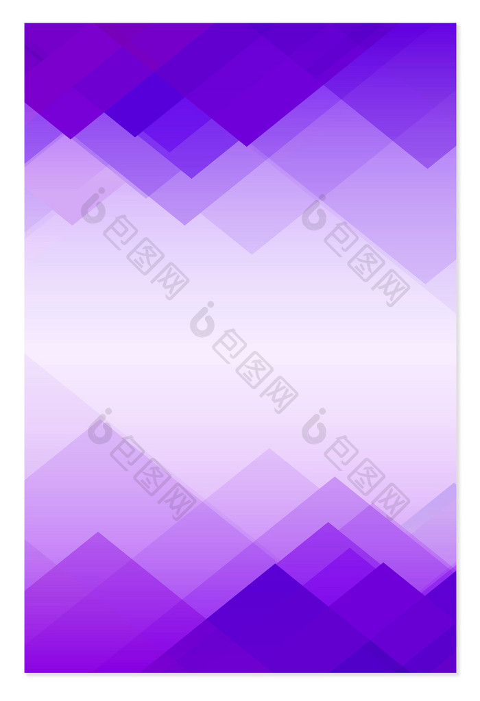 扁平几何紫色多边形排列渐变背景