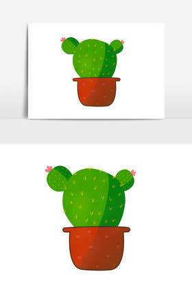 感情末路犹如怀抱仙人球之离婚仙人掌仙人球小清新ins风英文装饰画