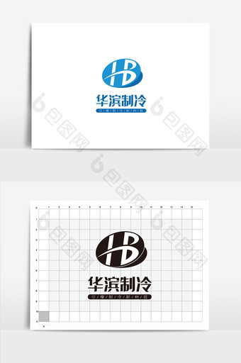 制冷行业标志设计制冷设备logo标志设计图片