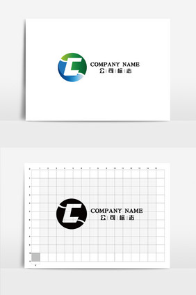 绿色通用环保科技标志vi应用