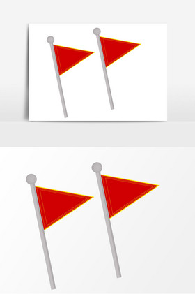 三角旗子图片