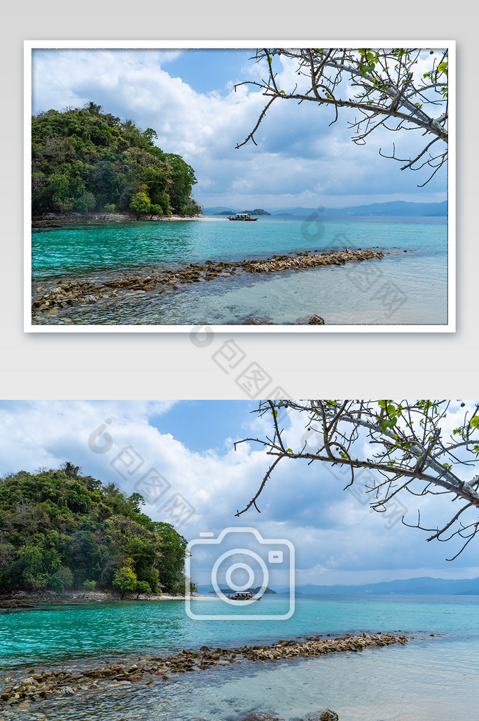 东南亚海边菲律宾沙滩小清新海洋图片图片