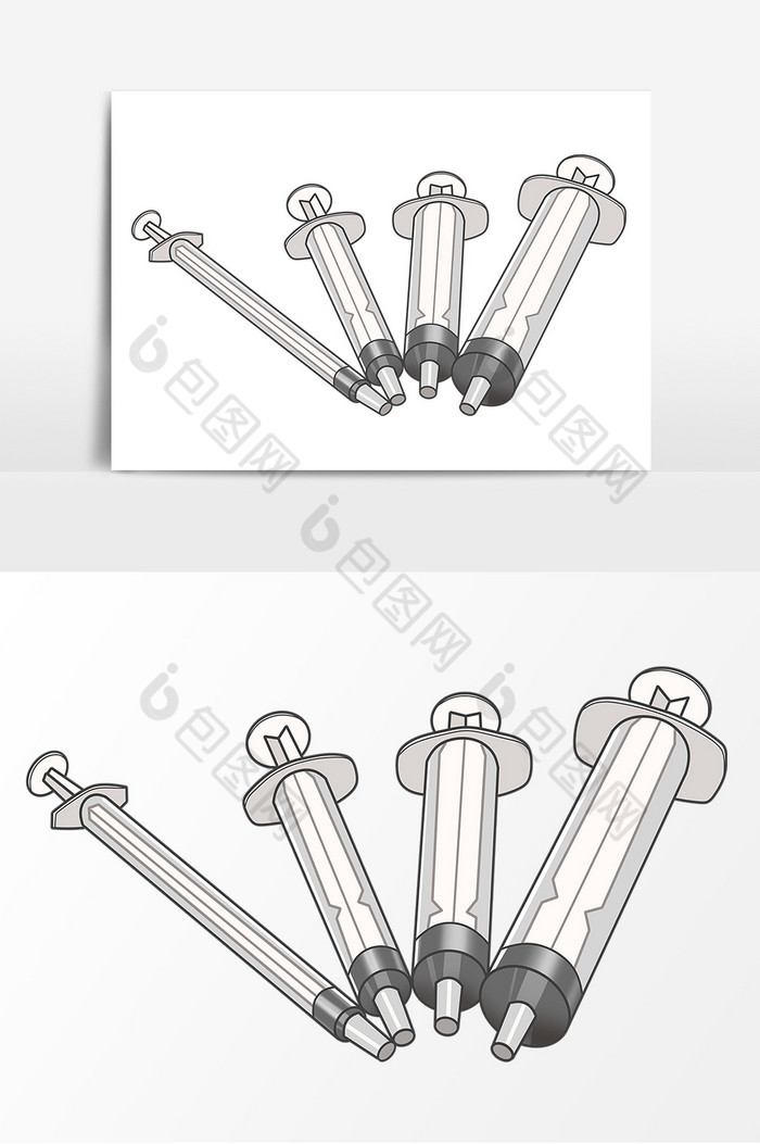 医疗护理禁毒大小型号针管图片图片
