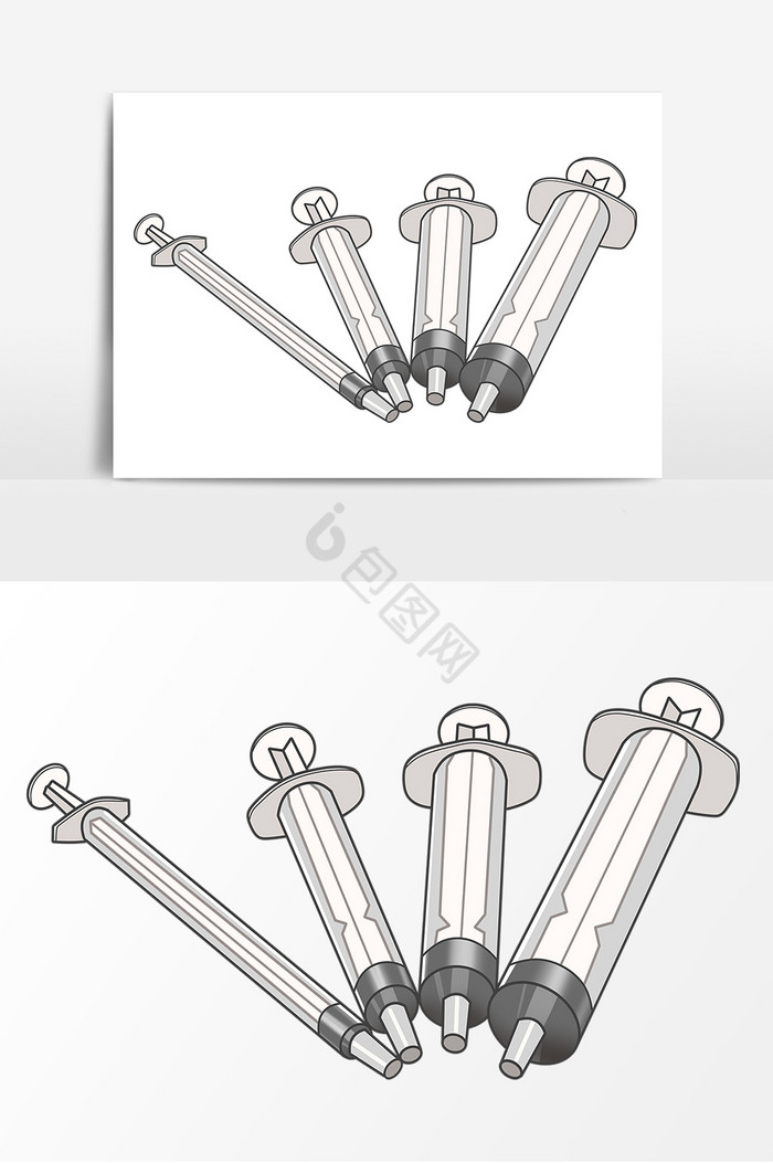 医疗护理禁毒大小型号针管图片