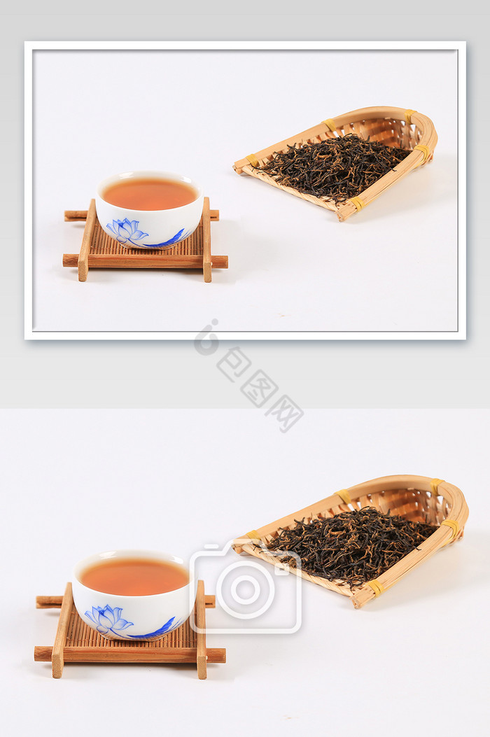 茶叶祁门红茶摄影图图片
