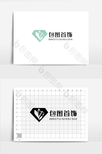 钻石 首饰logo vi图片