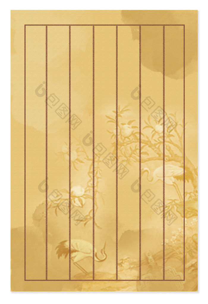 复古底纹中国风信纸背景