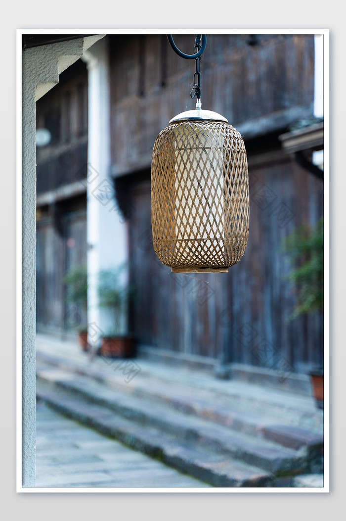 竹制灯笼中式传统工艺复古壁灯中国传统元素