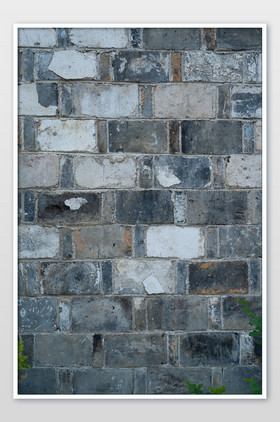 青砖老砖块墙壁中式