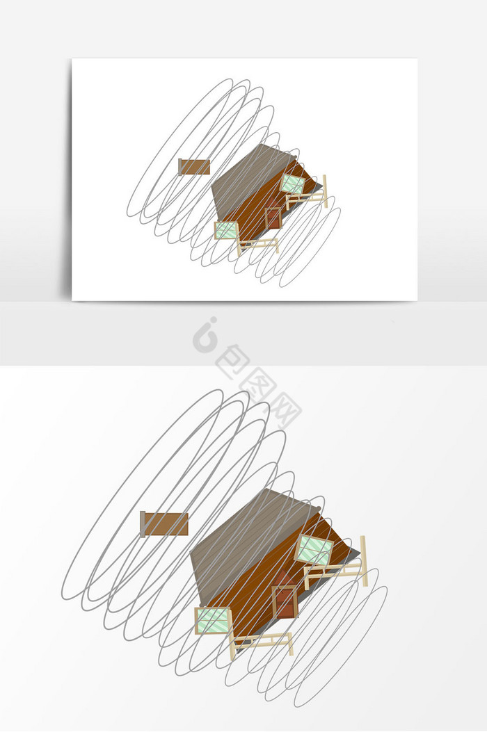 被龙卷风卷走的房子图片