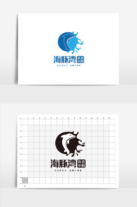 洗浴中心VI设计休闲洗浴logo标志设计