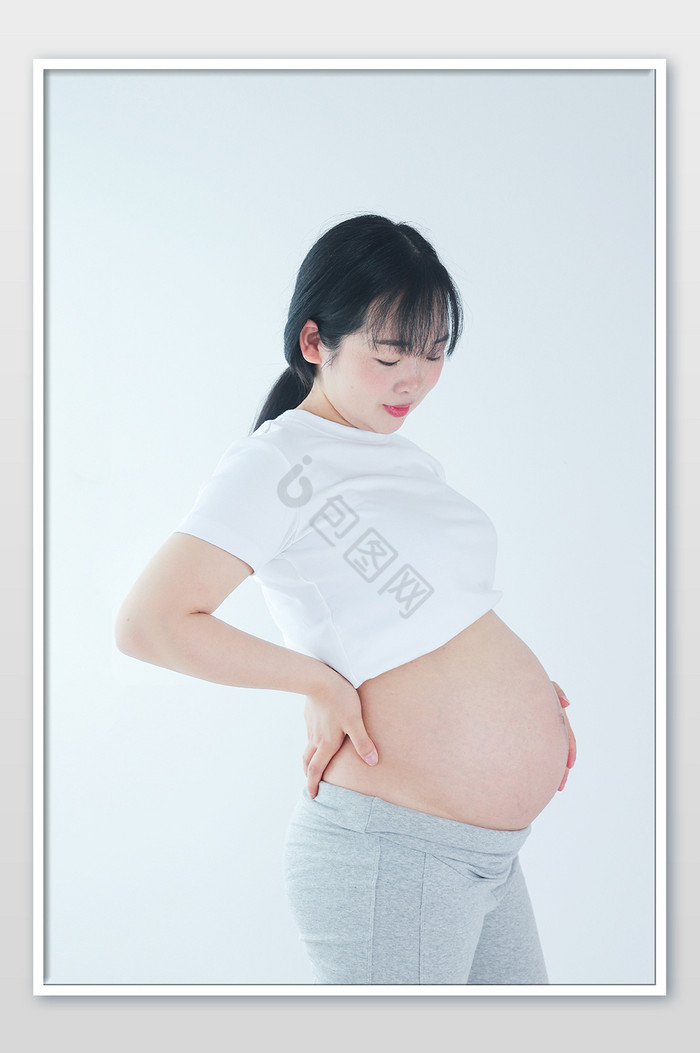 孕妇准妈妈摄影图图片