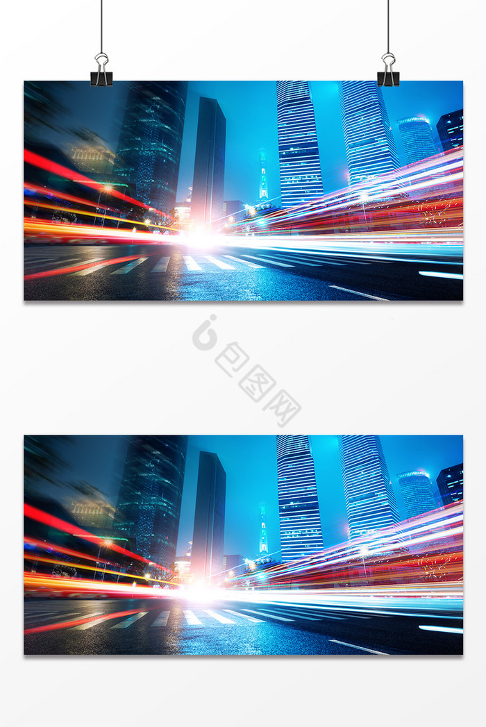 城市科技光线速度图片