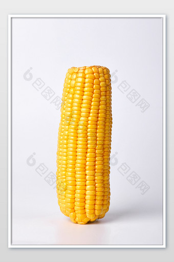 黄色玉米棒新鲜蔬菜美食摄影图片