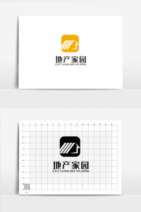 温馨地产logovi模板