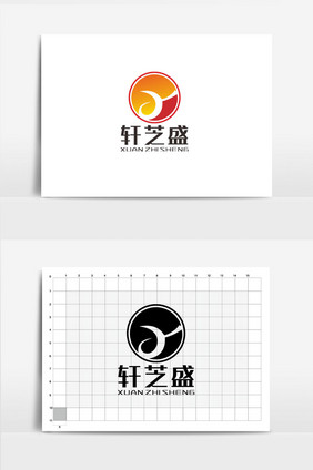 医疗保健品logoVi模板