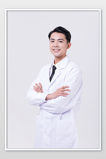男医生职业形象展示人像图片下载
