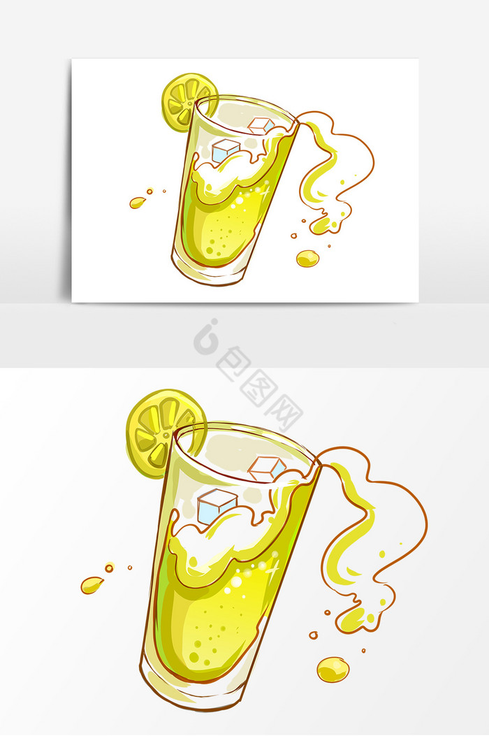 夏季果汁饮品图片