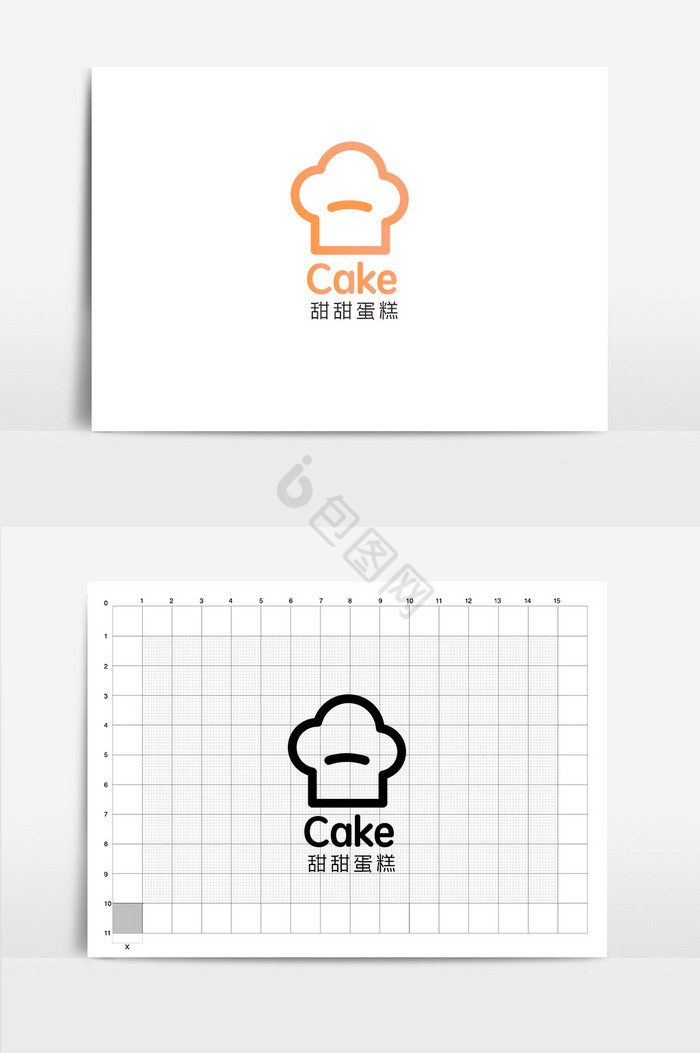 餐饮行业标志蛋糕logo蛋糕店标志图片