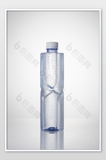冰爽纯净水瓶子机样素材摄影图片
