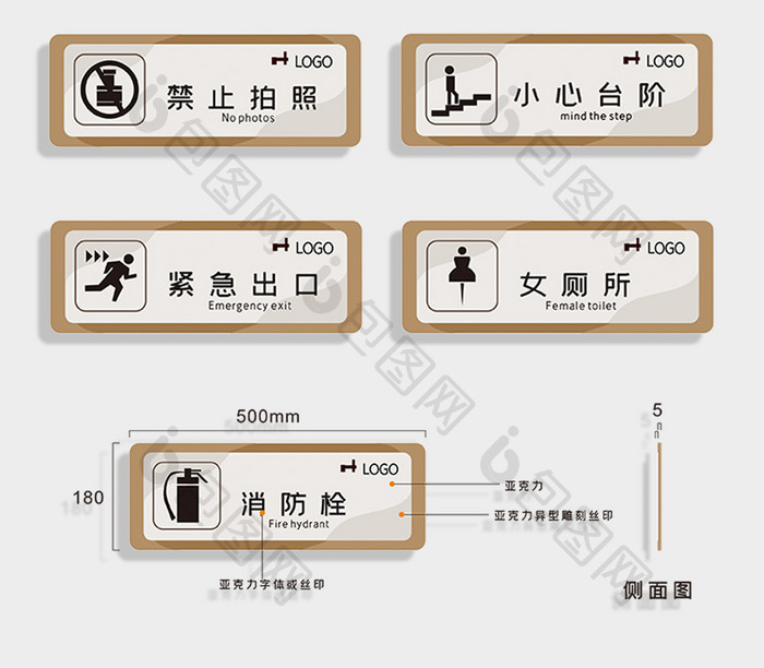 商场标识系统导视牌