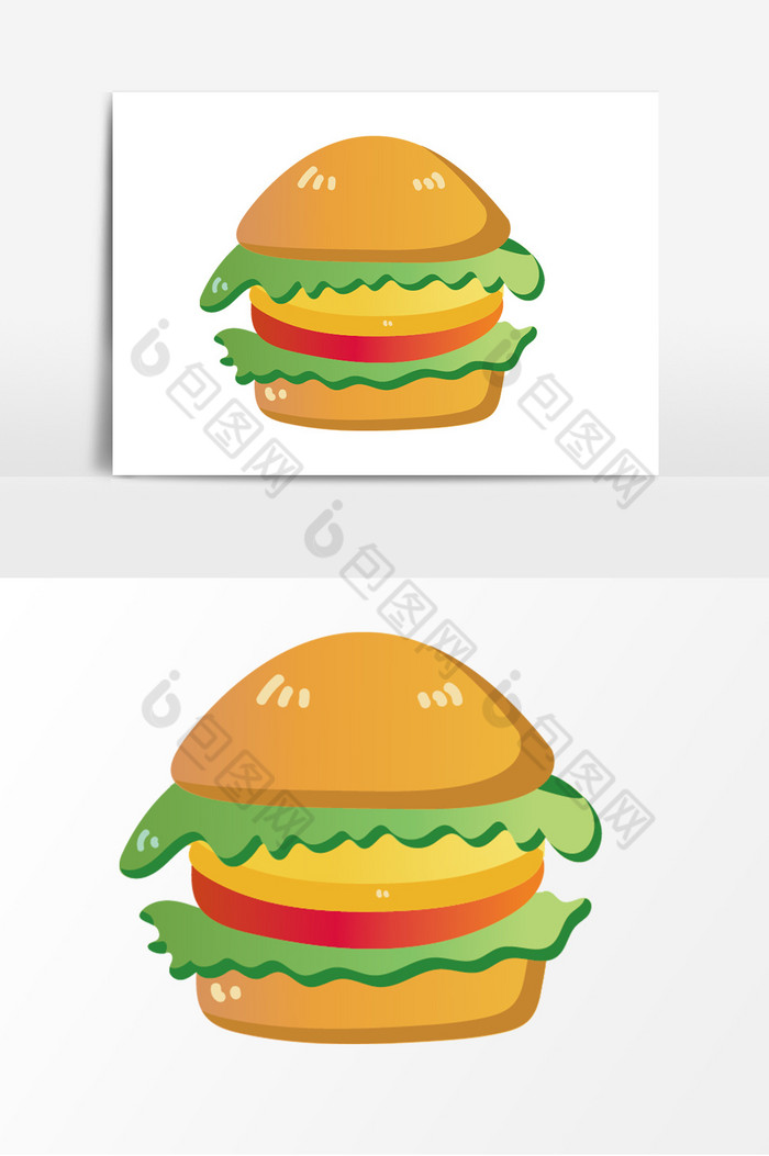 汉堡手账图片图片