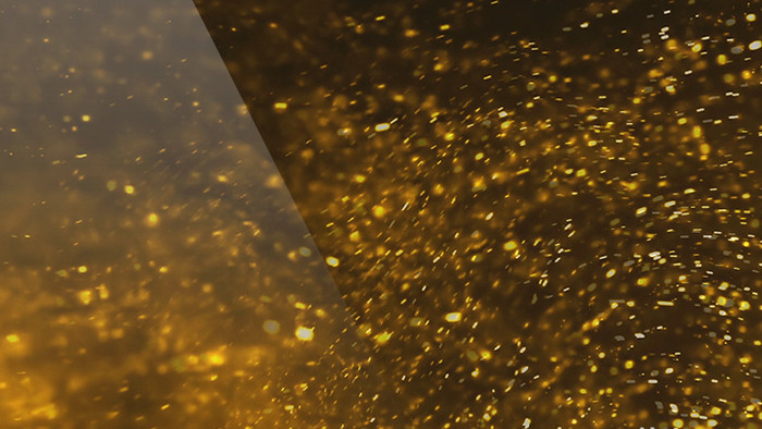 金色粒子飞扬高清背景视频素材