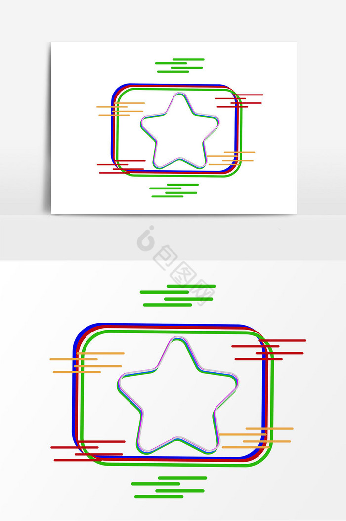 故障风边框图片