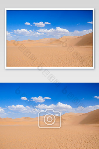 敦煌沙漠鸣沙山风景区图片