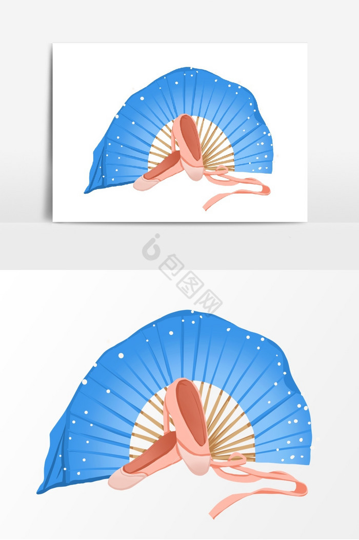 舞蹈招生舞蹈鞋扇子图片