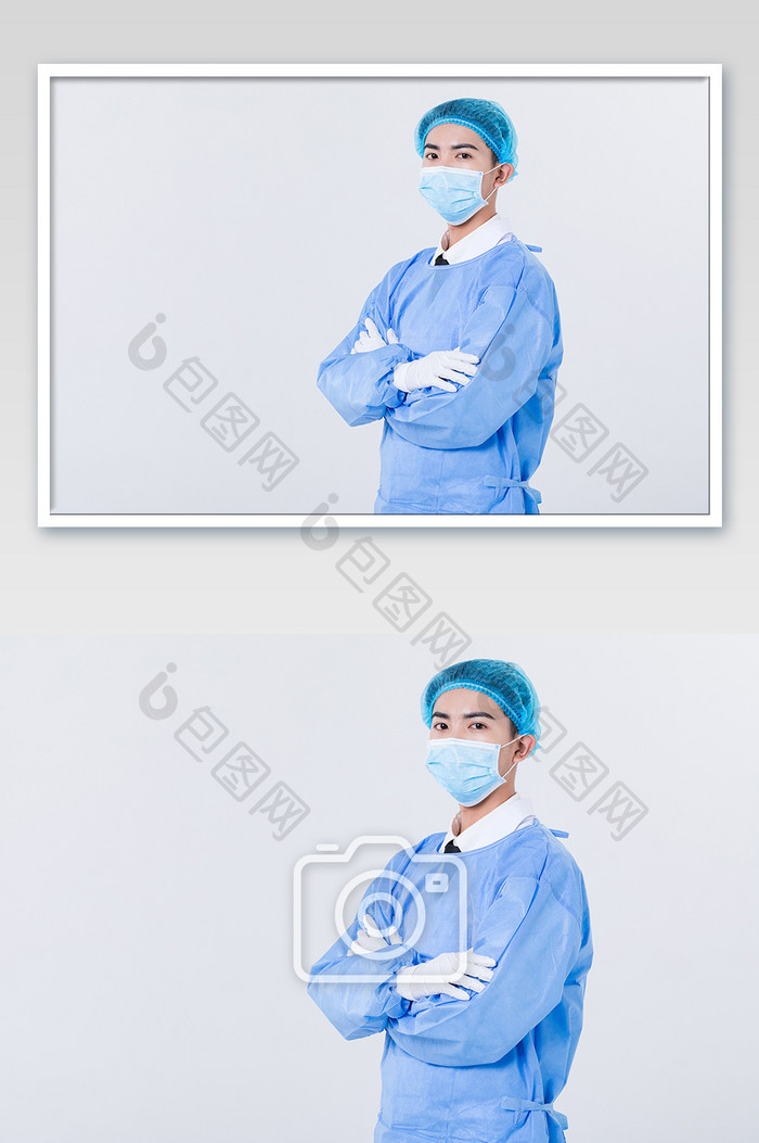 外科医生职业形象展示摄影图片