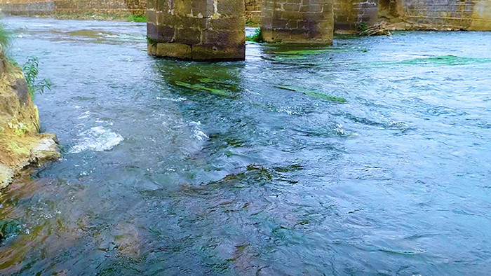 慢动作拍摄河水高清视频素材