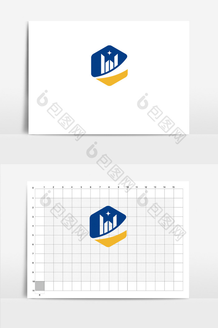 原创房地产建筑大气LOGO VI