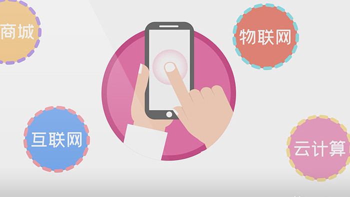 5G时代互联网app介绍mg动画
