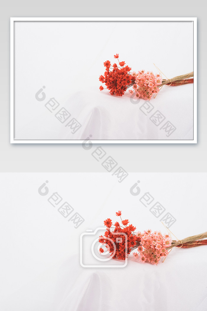 满天星白色透亮背景海报