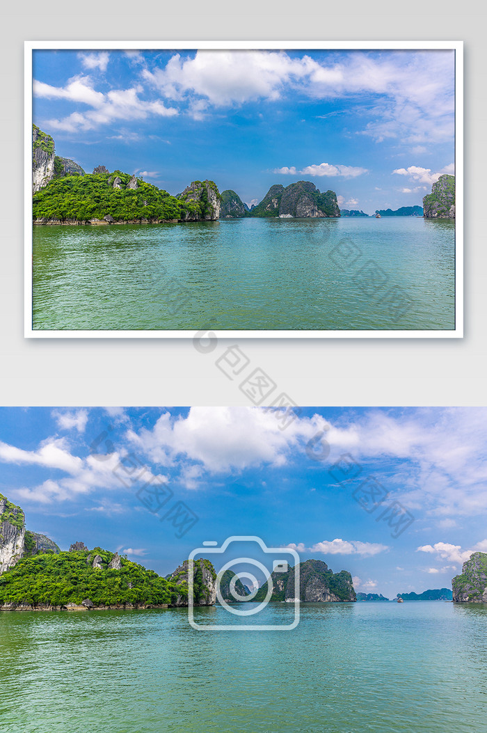 岛屿下龙湾越南图片