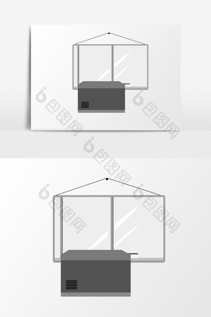 手绘卡通小清新教师节黑板白色