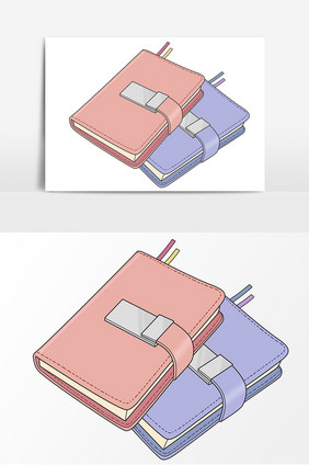笔记本手绘元素形象