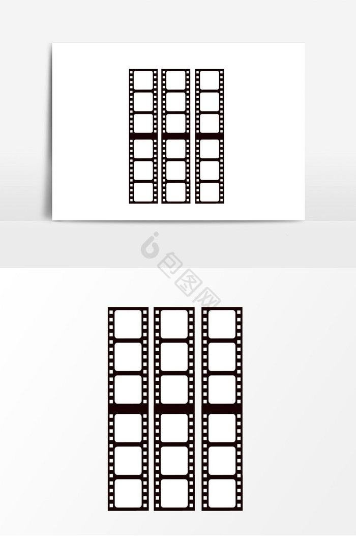 电影胶带装饰图片